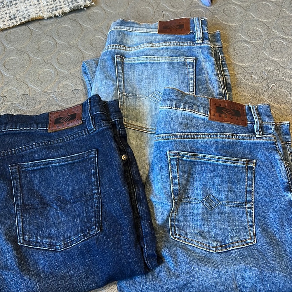 3 pairs of men’s jeans Joseph abboud 34/30
